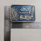 Hughes vintage belt buckle – with ruler for size