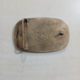 Hydra Rig Coiled Tubing Nitrogen Snubbing vintage belt buckle – back view