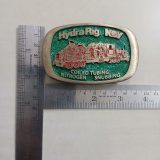 Hydra Rig Coiled Tubing Nitrogen Snubbing vintage belt buckle – with ruler for size