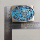 Hydril Specialty Products Houston vintage belt buckle – with ruler for size