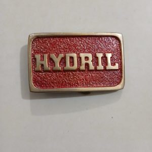 Hydril vintage belt buckle – front view