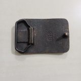I Found It vintage belt buckle – back view