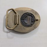 Indiana Basketball vintage belt buckle – back view