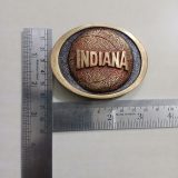 Indiana Basketball vintage belt buckle – with ruler for size