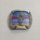 Indiana Gas vintage belt buckle – front view
