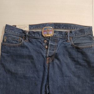 Indiana Gas vintage belt buckle – worn on belt with jeans