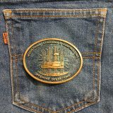 Industrial Cleaning and Coating Offshore Operations vintage belt buckle – on jeans back pocket
