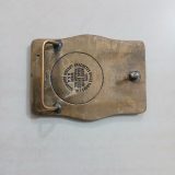 International Association of Electrical Inspectors vintage belt buckle – back view