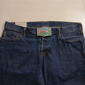 ISCOSA Industry Services Co Saudi Arabia vintage belt buckle – worn on belt with jeans