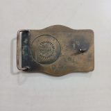 ISCOSA Industry Services Co Saudi Arabia vintage belt buckle – back view