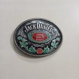 Jack Daniels Old No 7 vintage belt buckle – front view