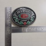 Jack Daniels Old No 7 vintage belt buckle – with ruler for size