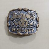 Jack Daniels Whiskey vintage belt buckle – front view