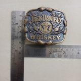 Jack Daniels Whiskey vintage belt buckle – with ruler for size