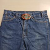 Jaguar Coventry vintage belt buckle – worn on belt with jeans