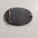 Jaguar Coventry vintage belt buckle – back view