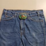 Kansas Buffalo vintage belt buckle – worn on belt with jeans