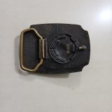 Kansas Buffalo vintage belt buckle – back view