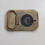 Kansas Sunflower vintage belt buckle – back view