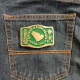 Kingdom of Saudi Arabia vintage belt buckle – on jeans back pocket