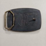 Letter S Logo vintage belt buckle – back view