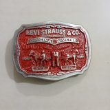 Levi Strauss Original Riveted vintage belt buckle – front view