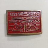 Levi Strauss Quality Clothing vintage belt buckle – front view