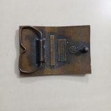 Levi Strauss Quality Clothing vintage belt buckle – back view