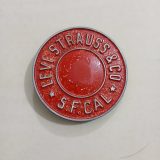 Levi Strauss SF Cal vintage belt buckle – front view