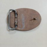 Lions International vintage belt buckle – back view
