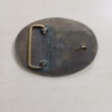 LMC Resources Drilling vintage belt buckle – back view