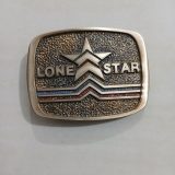 Lone Star vintage belt buckle – front view