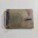 Louisiana Man vintage belt buckle – back view