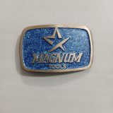 Magnum Tools vintage belt buckle – front view