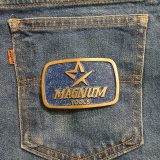 Magnum Tools vintage belt buckle – on jeans back pocket