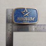 Magnum Tools vintage belt buckle – with ruler for size