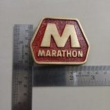 Marathon vintage belt buckle – with ruler for size