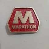 Marathon vintage belt buckle – front view