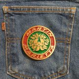 Martin Marietta vintage belt buckle – on jeans back pocket