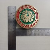 Martin Marietta vintage belt buckle – with ruler for size