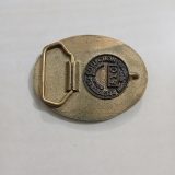 Maryland Constellation Ship vintage belt buckle – back view