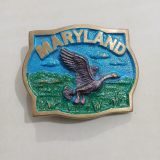 Maryland Goose vintage belt buckle – front view