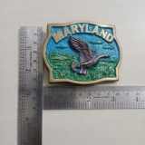 Maryland Goose vintage belt buckle – with ruler for size