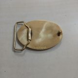 Mobil Pegasus vintage belt buckle – back view