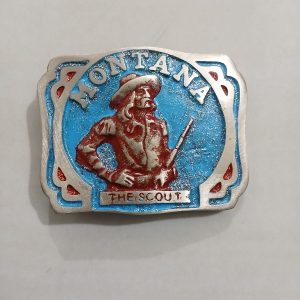 Montana The Scout vintage belt buckle – front view