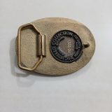 Mount Rushmore vintage belt buckle – back view