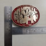 Mustang 1901-1986 vintage belt buckle – with ruler for size