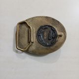 Nevada Bighorn Ram vintage belt buckle – back view