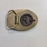 New York 1776 vintage belt buckle – back view