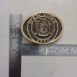 New York 1776 vintage belt buckle – with ruler for size